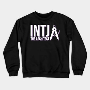 INTJ The Architect MBTI types 1F Myers Briggs personality gift With icon Crewneck Sweatshirt